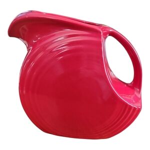 Fiesta Ware Red DSC Pitcher New With Tag